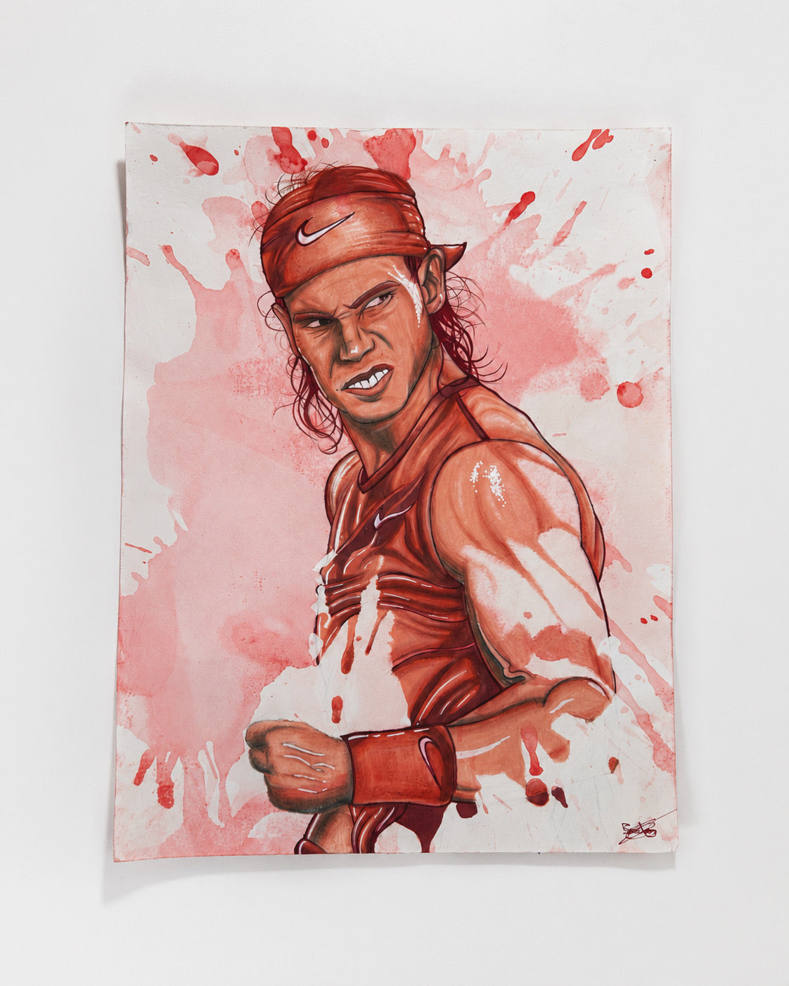 Rafael Nadal — Ink Splash Edition