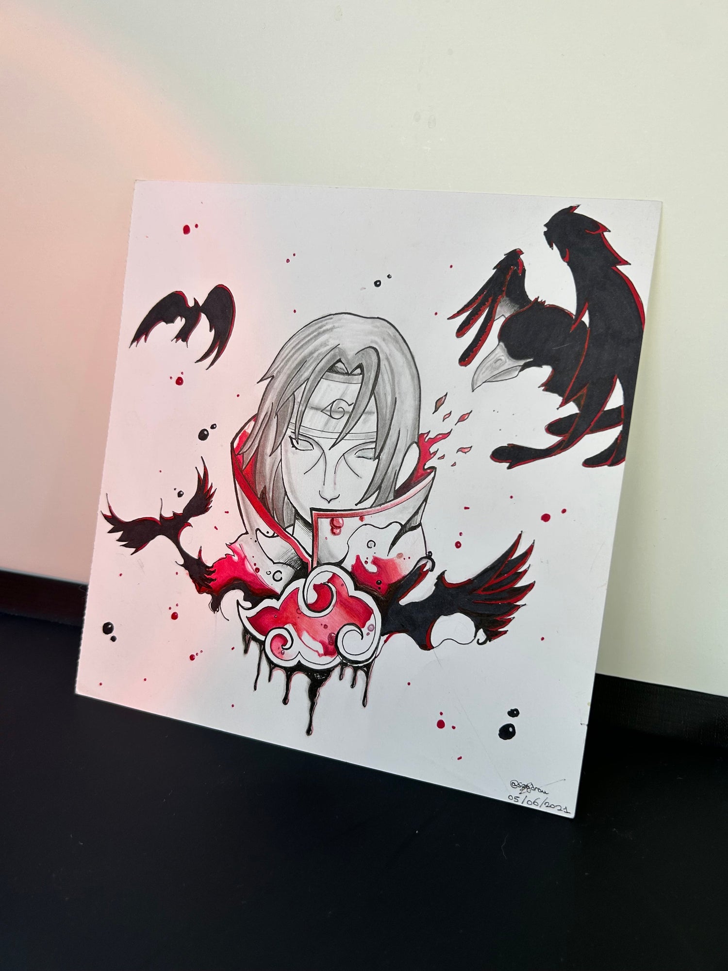 Dessins carré et concept vidéo