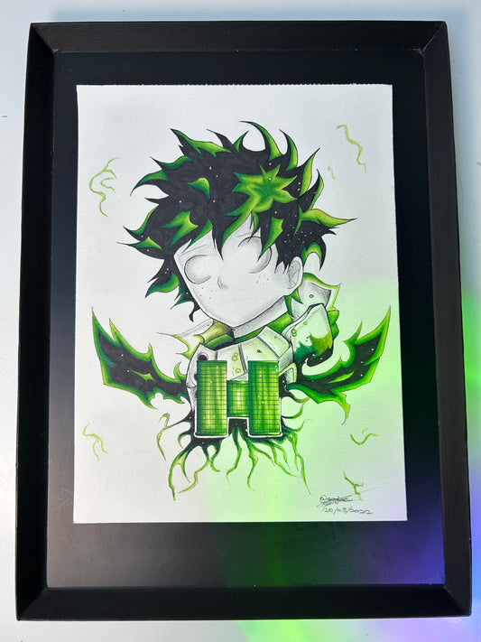 Fanart Izuku version tatoo