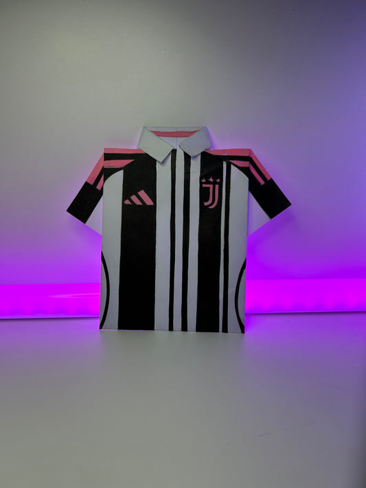 Maillot Juventus 25/26 en Origami
