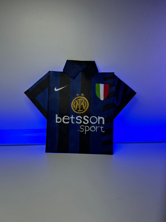 Maillot Inter Milan en Origami