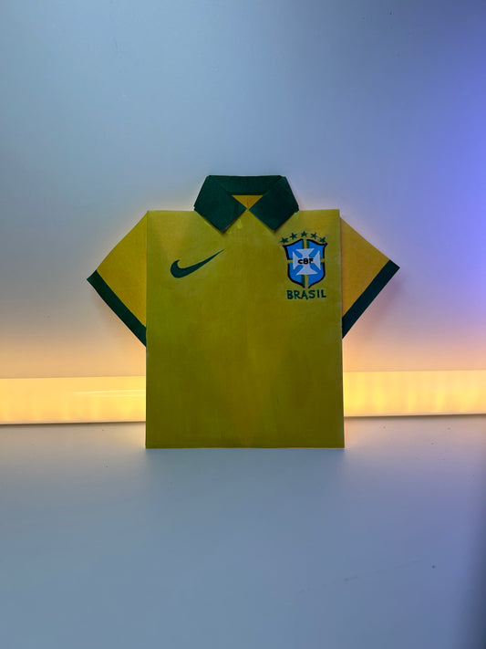 Maillot du Brésil en Origami