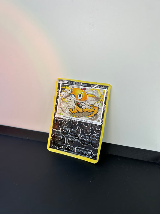 Carte pokémon redessinée