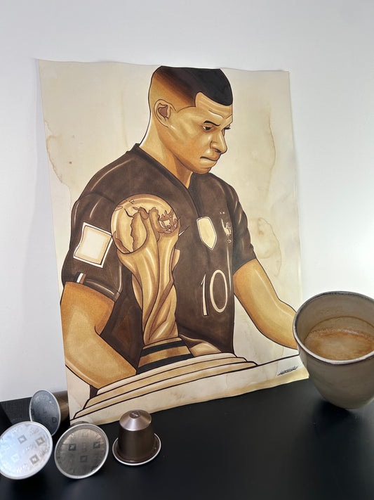 Dessin café édition football