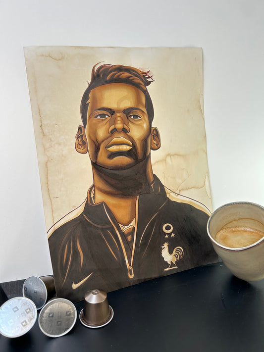 Dessin café édition football