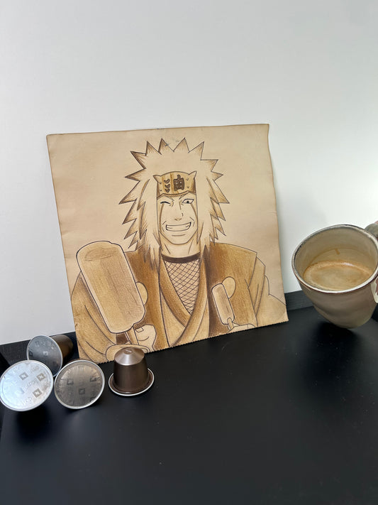 Jiraya au café