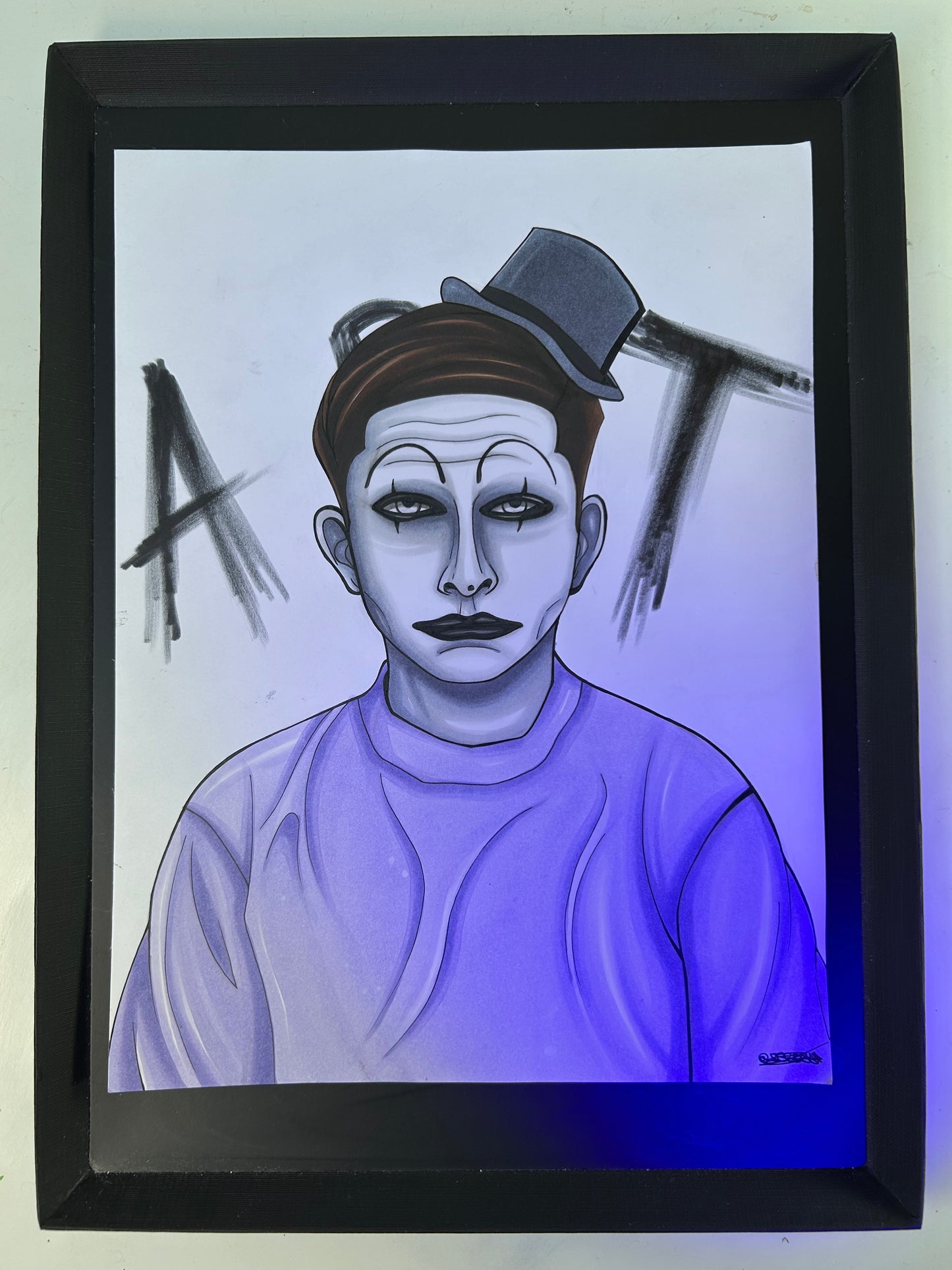 Sachartist en Art le clown