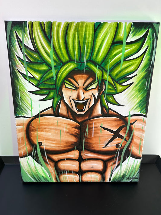 Broly sur toile